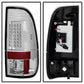 Spyder Ford Super Duty 08-15 LED Tail Lights Chrome ALT-YD-FS07-LED-C 5003904