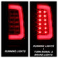 Spyder 07-13 GMC Sierra 1500 V2 Light Bar LED Tail Lights - Red Clear (ALT-YD-GS07V2-LBLED-RC) 5084767