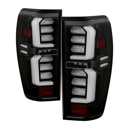 Spyder GMC Sierra 19-20 LED Model Only LED Tail Lights - Black ALT-YD-GS19LED-LED-BK 5000309