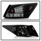 Spyder Honda Accord 08-12 4DR LED Tail Lights Black ALT-YD-HA08-4D-LED-BK 5032621