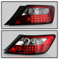 Spyder Honda Civic 06-08 2Dr LED Tail Lights Red Clear ALT-YD-HC06-2D-LED-RC 5004512