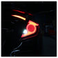 Spyder 16-19 Honda Civic 4 Door Light Bar LED Tail Lights - Black - ALT-YD-HC164D-LB-BK 5086051