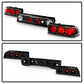 Spyder Honda CRX 88-91 Euro Style Tail Lights Black ALT-YD-HCRX88-BK 5005120