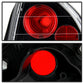 Spyder Honda Prelude 92-96 Euro Style Tail Lights Black ALT-YD-HP92-BK 5005229
