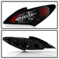 Spyder Hyundai Genesis 10-12 2Dr LED Tail Lights Black ALT-YD-HYGEN09-LED-BK 5034304
