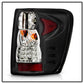 Spyder Jeep Grand Cherokee 99-04 LED Tail Lights Version 2 Black ALT-YD-JGC99-LED-BK-G2 5005663