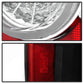 Spyder 19-20 Jeep Wrangler - Full LED Tail Lights - Seq Turn Signal - Chrome ALT-YD-JW19-SEQ-C 5086167
