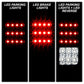 Spyder Jeep Wrangler 07-15 LED Tail Lights Black ALT-YD-JWA07-LED-BK 5070395