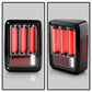Spyder 07-16 Jeep Wrangler Version 2 Light Bar LED Tail Lights - Black (ALT-YD-JWA07V2-LBLED-BK) 5084774