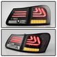 Spyder 07-11 Lexus GS 350 LED Tail Lights Black ALT-YD-LGS06-LED-BK 5082596