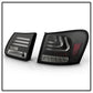 Spyder 07-11 Lexus GS 350 LED Tail Lights Black ALT-YD-LGS06-LED-BK 5082596