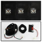 Spyder 98-05 Lexus GS300 /GS400 4pc LED Tail Lights - Black (ALT-YD-LGS98-LED-BK) 5084415