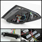 Spyder Mercedes Benz W204 C-Class 08-11 LED Tail Lights Incandescent only - Blk ALT-YD-MBZC08-LED-BK 5072689