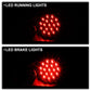 Spyder Nissan 350Z 03-05 LED Tail Lights Black ALT-YD-N350Z02-LED-BK 5006714