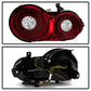 Spyder 09-15 Nissan GTR LED Tail Lights Red Clear ALT-YD-NGTR09-LED-RC 5082008