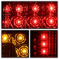 Spyder Porsche Cayenne 03-07 LED Tail Lights Red Clear ALT-YD-PCAY03-LED-RC 5007087