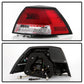 Spyder Pontiac G8 08-09 Version 2 Light Bar LED Tail Lights - Red Clear- ALT-YD-PG808V2-LB-RC 5086075