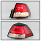 Spyder Pontiac G8 08-09 Version 2 Light Bar LED Tail Lights - Red Clear- ALT-YD-PG808V2-LB-RC 5086075