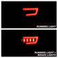 Spyder 08-11 Subaru Impreza WRX 4DR LED Tail Lights - Black ALT-YD-SI084D-LED-BK 5087966
