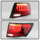 Spyder 08-11 Subaru Impreza WRX 4DR LED Tail Lights - Red Clear ALT-YD-SI084D-LED-RC 5087973