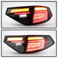 Spyder 08-14 Subara Impreza WRX Hatchback LED Tail Lights Seq Signal Black ALT-YD-SI085D-SEQ-BK 5086730