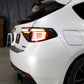 Spyder 08-14 Subara Impreza WRX Hatchback LED Tail Lights Seq Signal Black ALT-YD-SI085D-SEQ-BK 5086730