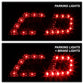 Spyder Toyota Camry (does not fit the Hybrid)07-09 LED Tail Lights Black ALT-YD-TCAM07-LED-BK 5042590
