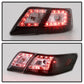 Spyder Toyota Camry (does not fit the Hybrid)07-09 LED Tail Lights Black ALT-YD-TCAM07-LED-BK 5042590