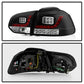 Spyder Volkswagen Golf/GTI 10-13 LED Tail Lights Black ALT-YD-VG10-LED-BK 5008176