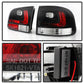 Spyder Volkswagen Touareg 03-07 LED Tail Lights Black ALT-YD-VTOU04-LED-BK 5042699