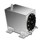 1 Gallon Aluminum Fuel Cell Gas Tank - Polished Bottom Feed