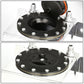 1 Gallon Aluminum Fuel Cell Gas Tank - Polished Bottom Feed