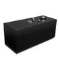 19 Gallon Bottom-Feed Fuel Cell Gas Tank with Level Sender Aluminum