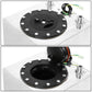 2.5 Gallon Aluminum Fuel Cell Gas Tank with Level Sender - Polished