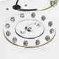 10 Gallon Aluminum Fuel Cell Gas Tank with Level Sender - Polished
