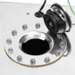10 Gallon Aluminum Fuel Cell Gas Tank with Level Sender - Polished