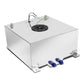 15 Gallon Aluminum Fuel Cell Gas Tank with Level Sender - Polished