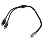 Audio Legion ALY-MFF | 1 ft RCA Adapter Cable - 1 Male to 2 Female