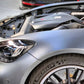 Eventuri Mercedes C190 R190 AMG GT 2DR GT / GTS / GTR Black Carbon Intake + Engine Cover - Matte