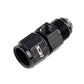 HPS Performance Products AN Male to Female Fuel Pressure Gauge Adapter with 1/8" NPT Female Port, Aluminum, Black