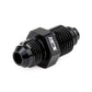 HPS Performance Products AN Male to Metric Thread Male O-Ring Tip Adapter, Aluminum, Black