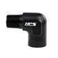 HPS Performance Products NPT Male To NPT Female Adapter, Aluminum, Black
