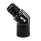 HPS Performance Products NPT Male To NPT Female Adapter, Aluminum, Black