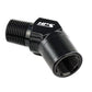 HPS Performance Products NPT Male To NPT Female Adapter, Aluminum, Black