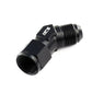 HPS Performance Products AN Male to Female Swivel Adapter, Aluminum, Black