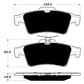 Porterfield Brake Pads for 2006 JAGUAR S TYPE