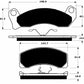Porterfield Brake Pads for 1986 FORD MUSTANG SVO