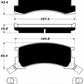 Porterfield Brake Pads for 1984 TOYOTA CELICA GT-S