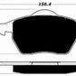 Porterfield Brake Pads for 2001 VOLKSWAGEN JETTA 1.8 Turbo