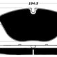 Porterfield Brake Pads for 2003 MERCEDES-BENZ S500 4-Matic